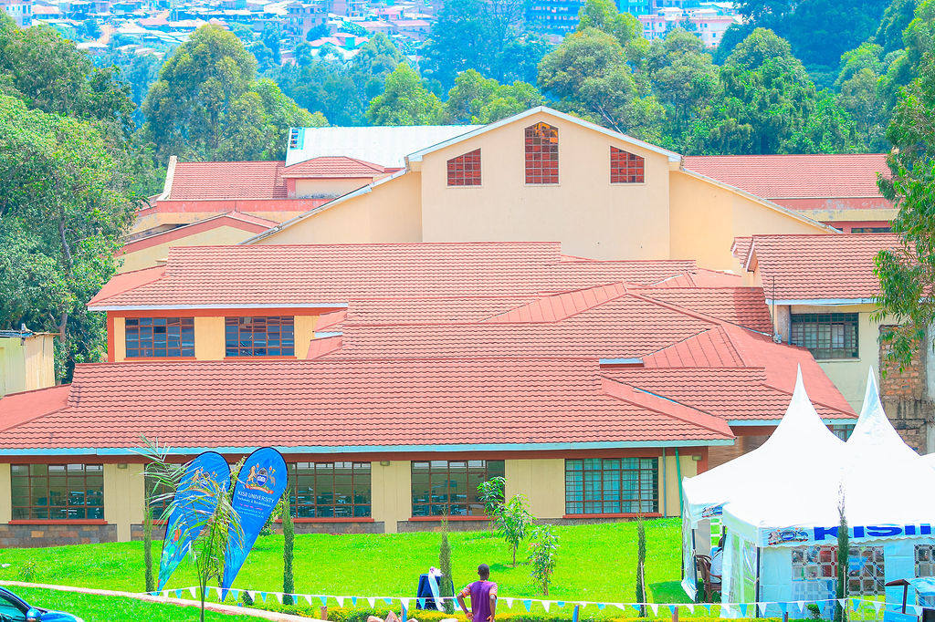 Well-maintained Kisii University gardens