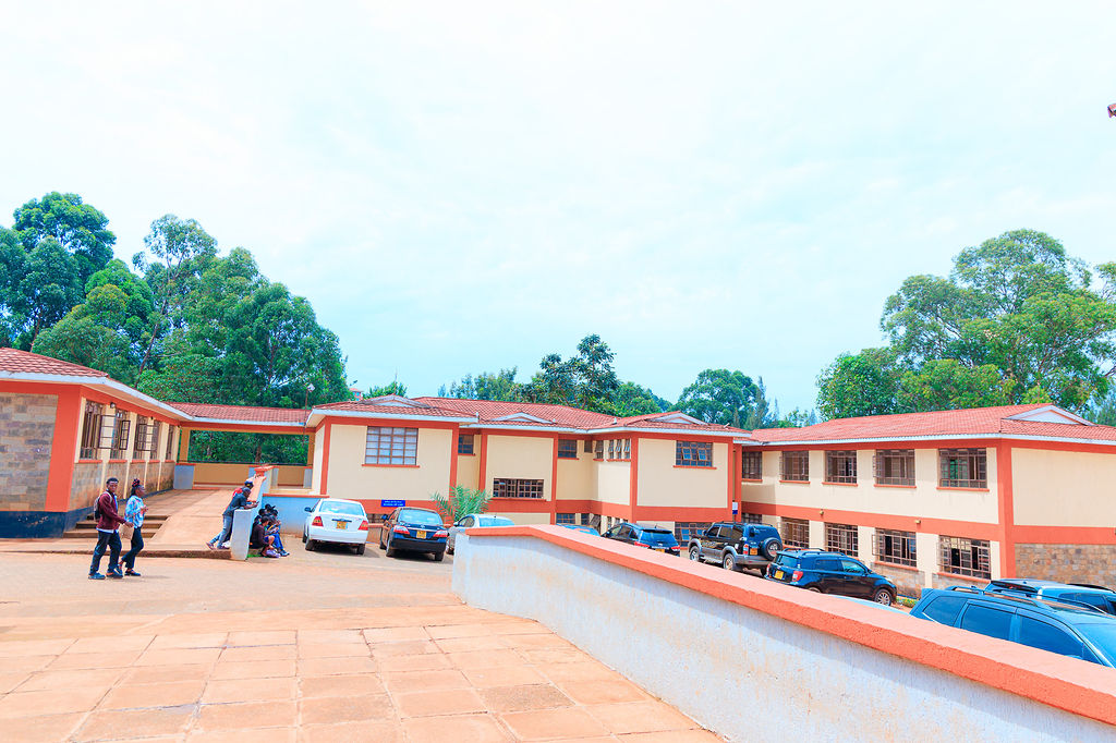 Green Kisii University campus grounds
