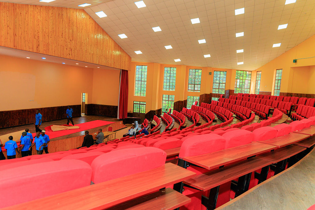 University grounds prepared for community activities